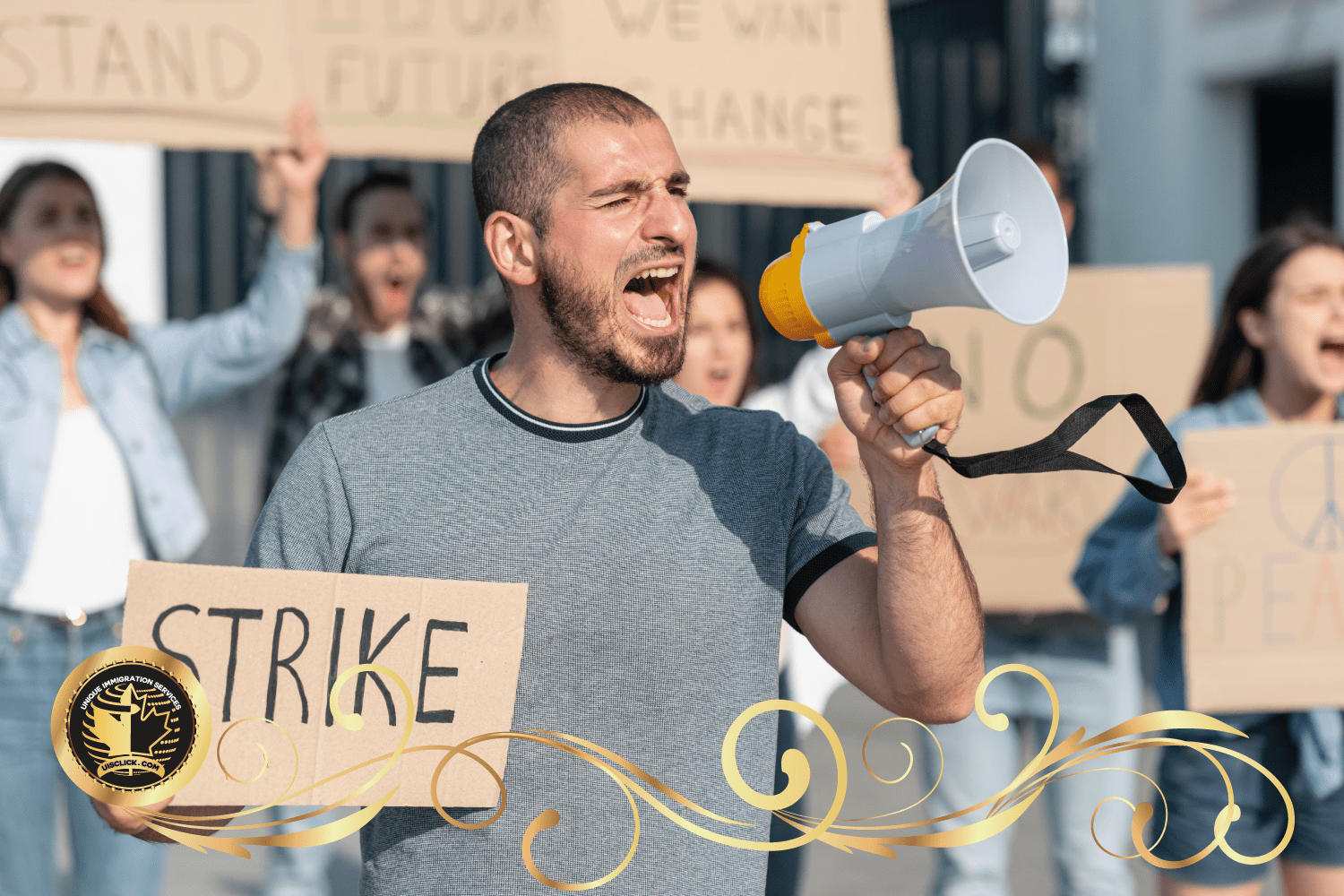 The impact of the labor strike on Immigration Refugees and Citizenship Canada